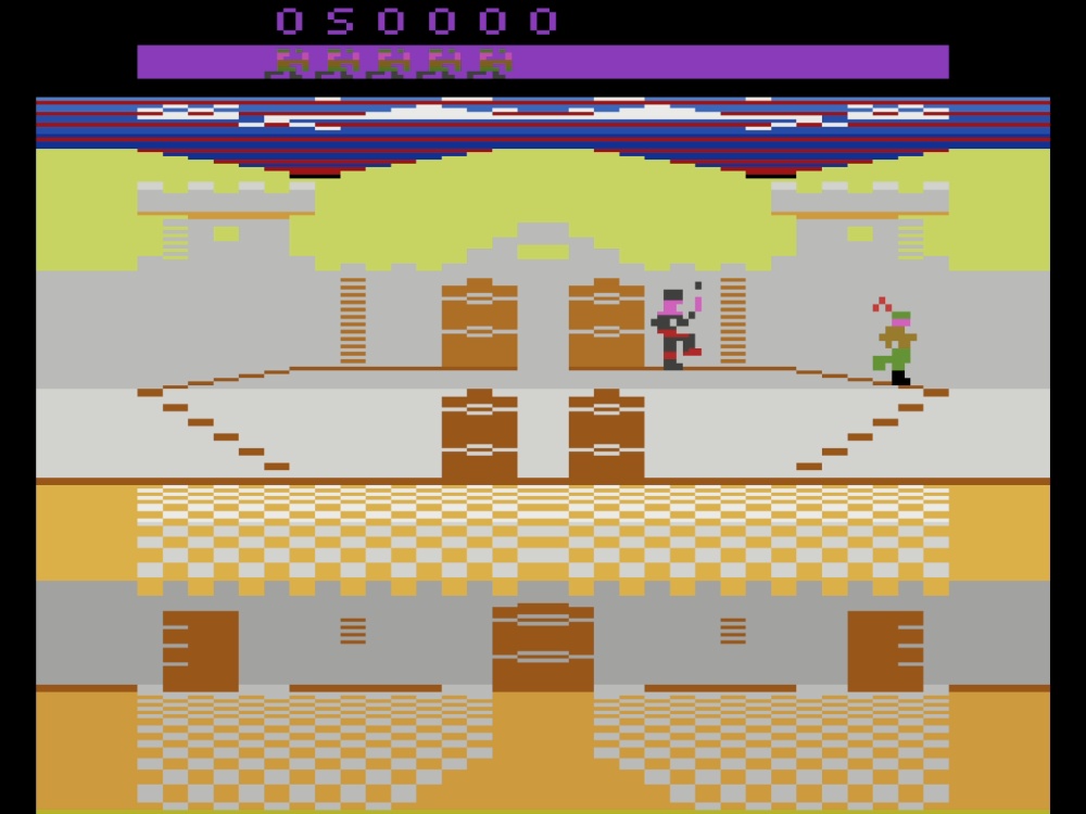 Gameplay of Robin Hood for Atari 2600
